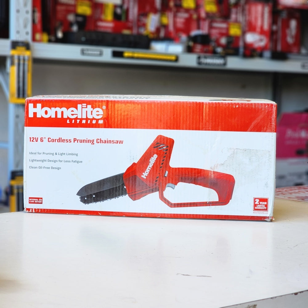 12V Lithium 6 in. Battery Pruning Mini ChainSaw