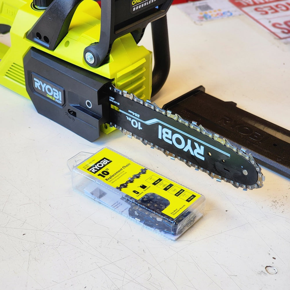 One+ HP 18V Brushless 10in. Battery Chainsaw (Tool Only)