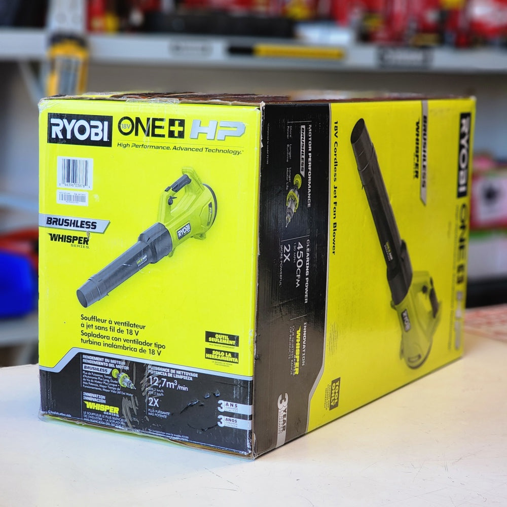 One+ HP 18V Brushless Whisper Series 130 MPH 450 CFM