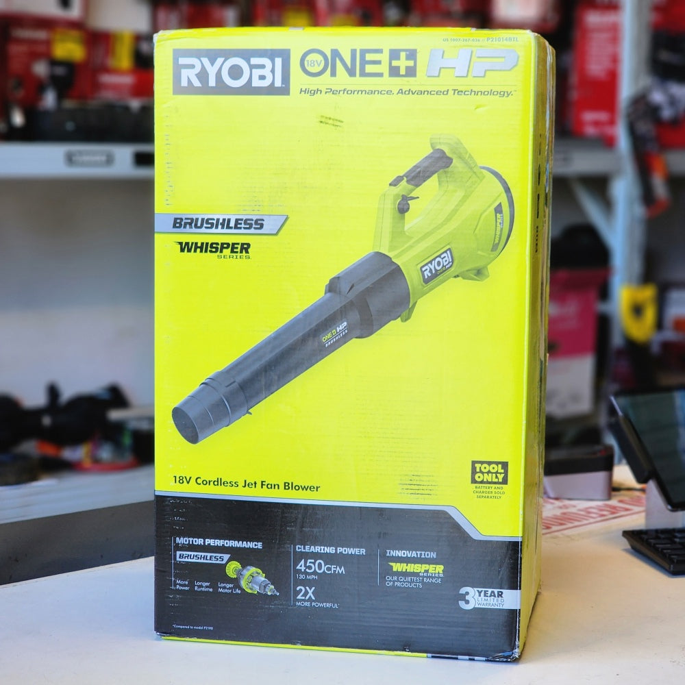 One+ HP 18V Brushless Whisper Series 130 MPH 450 CFM