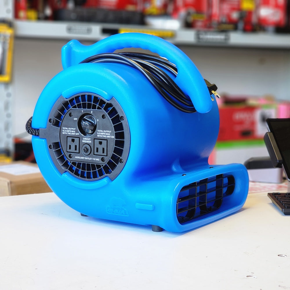 1/4 HP Air Mover Blower Fan For Water Damage Restorate