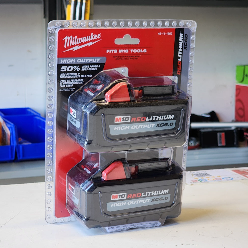 M18 18-Volt Lithium-Ion High Output 6.0Ah Battery Pack