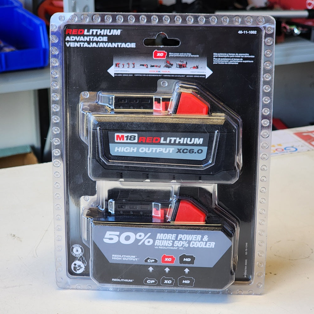 M18 18-Volt Lithium-Ion High Output 6.0Ah Battery Pack