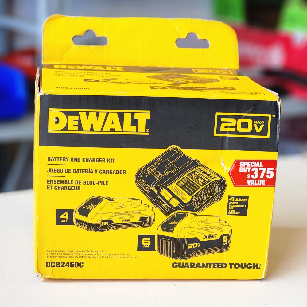 20V Max Lithium-ion 6.0Ah And 4.0Ah Battery And Charger
