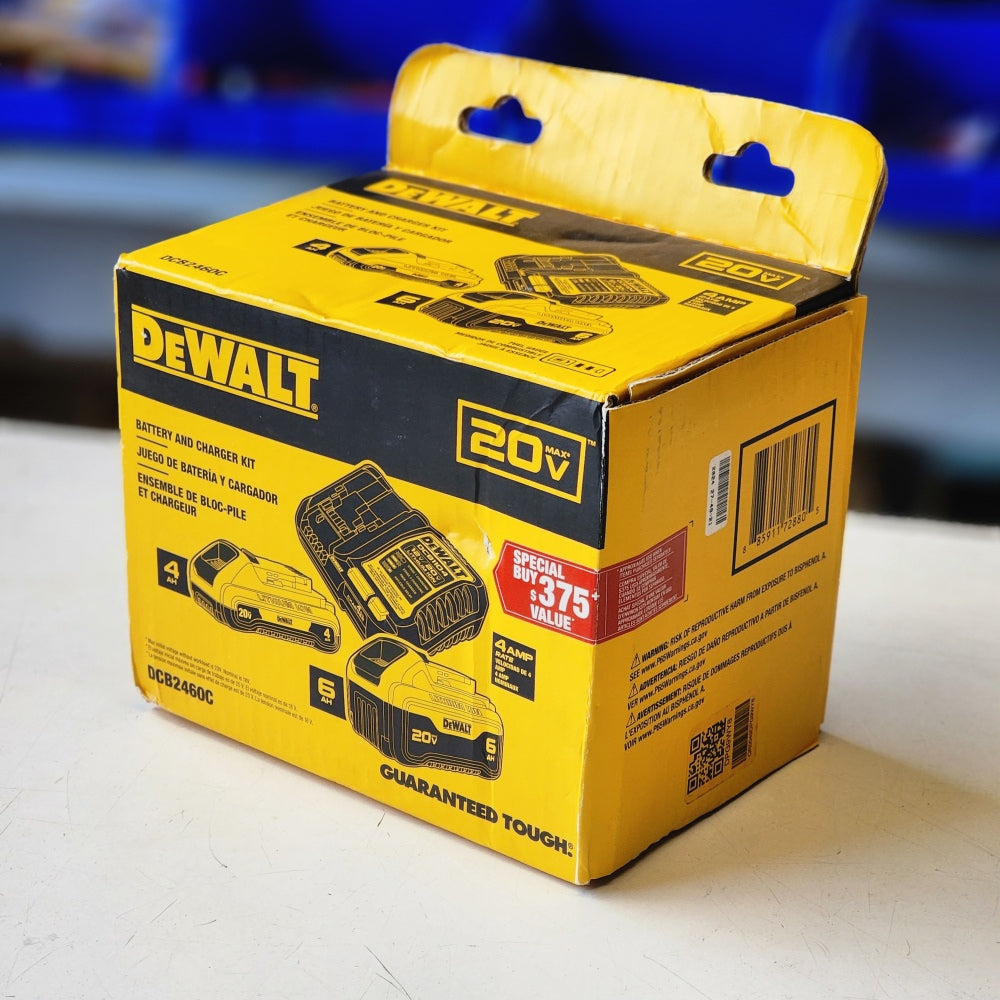 20V Max Lithium-ion 6.0Ah And 4.0Ah Battery And Charger