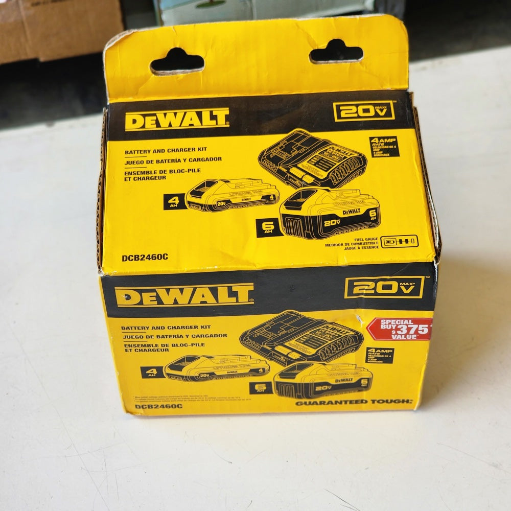 20V Max Lithium-ion 6.0Ah And 4.0Ah Battery And Charger