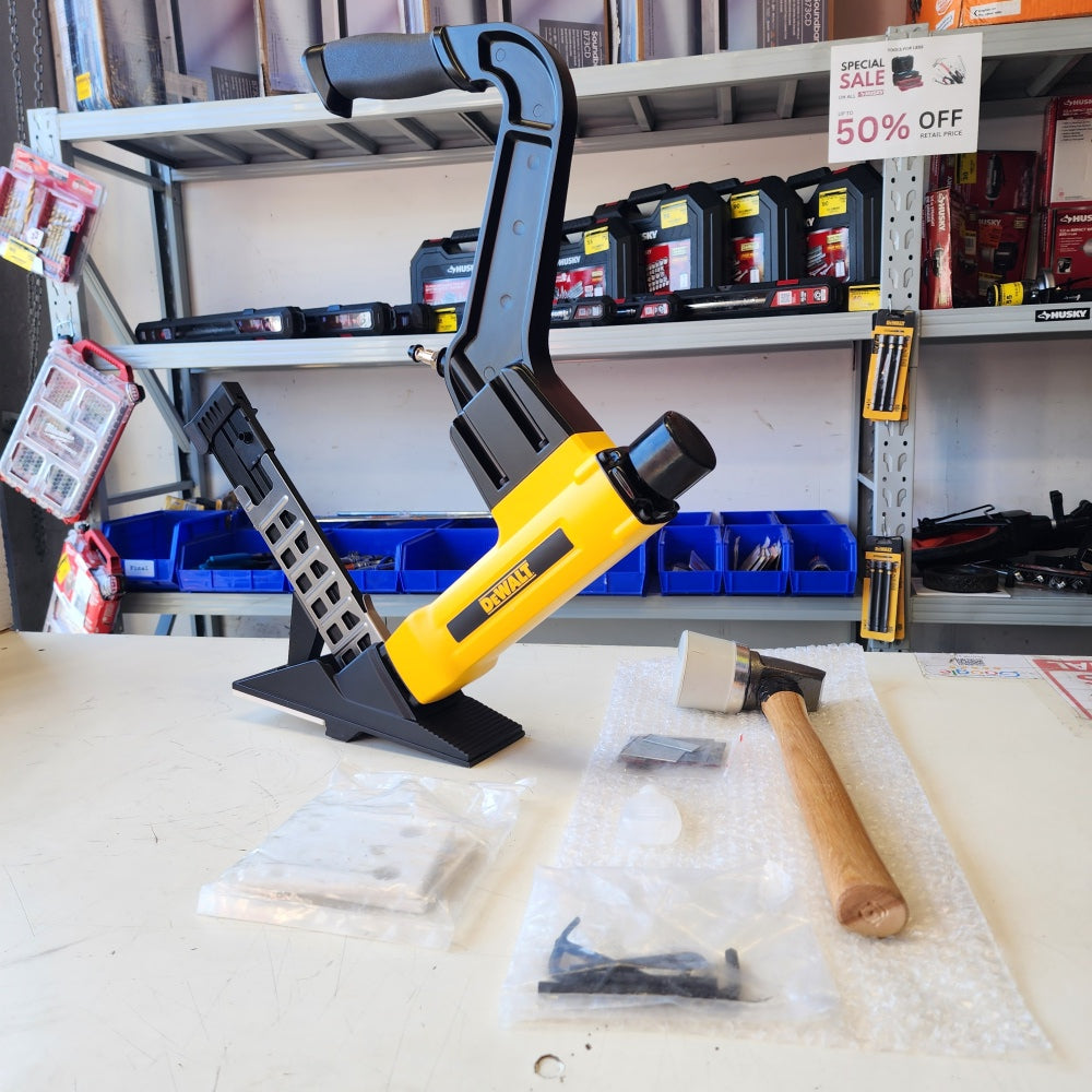 2-in-1 Pneumatic 15.5-Gauge and 16-Gauge Flooring Tool Only