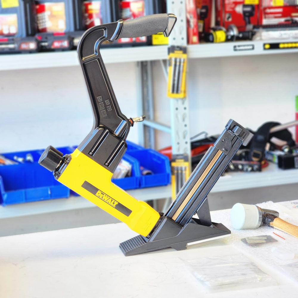 2-in-1 Pneumatic 15.5-Gauge and 16-Gauge Flooring Tool Only