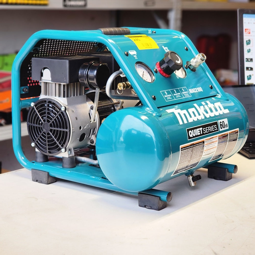 Quiet Series 1 HP, 2 Gallon, OIl-Free, Electric Air Compressor