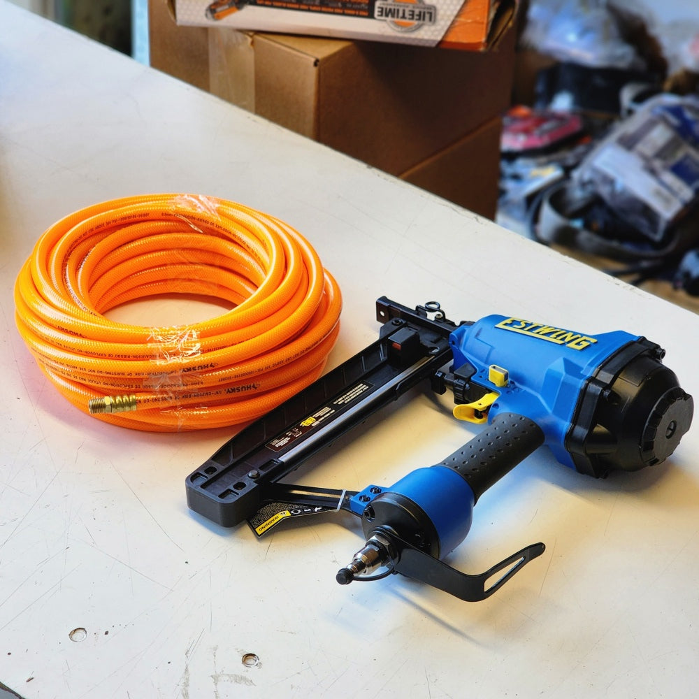Pneumatic 16-Gauge 2-in Medium Crown Construction