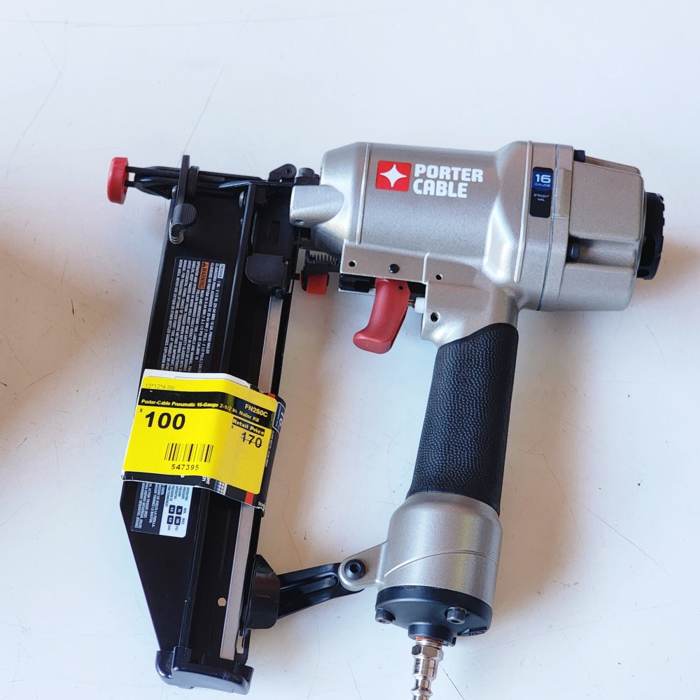 Pneumatic 16-Gauge 2-1/2 in. Nailer Kit