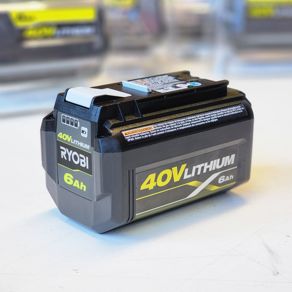 40V Lithium-ion 6.0 Ah High Capacity battery