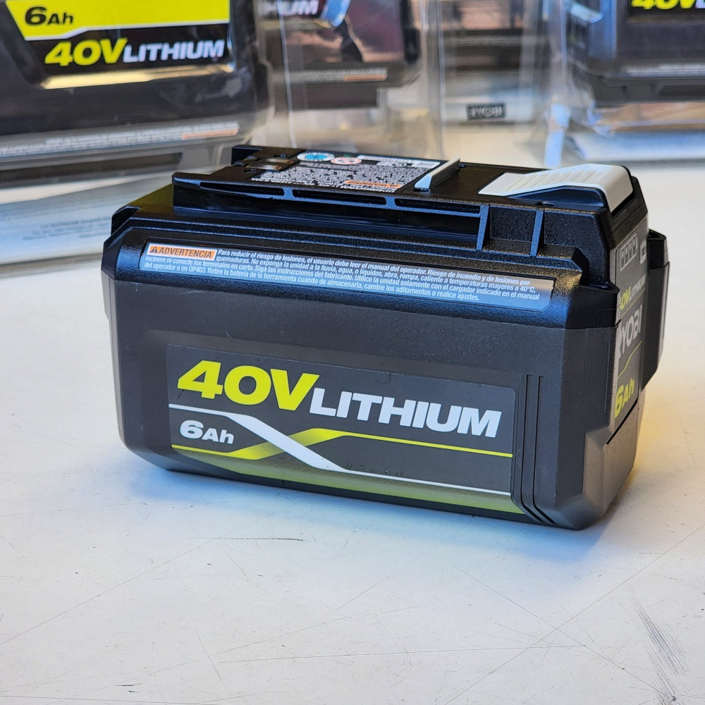 40V Lithium-ion 6.0 Ah High Capacity battery