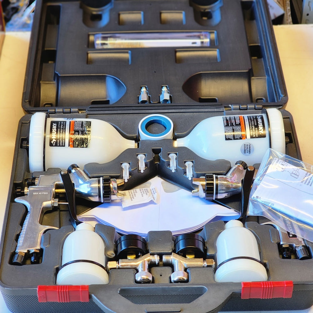 HVLP Gravity Feed Spray Gun Kit