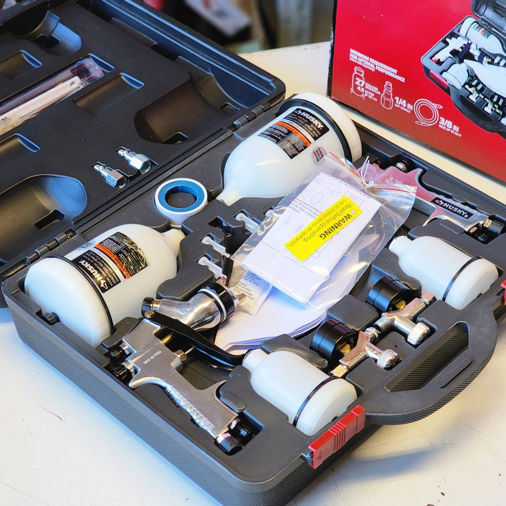 HVLP Gravity Feed Spray Gun Kit