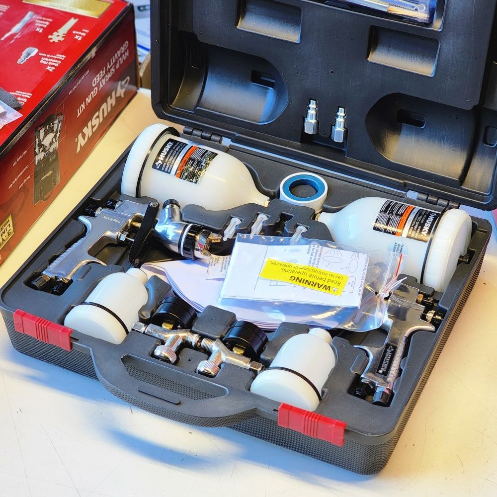 HVLP Gravity Feed Spray Gun Kit