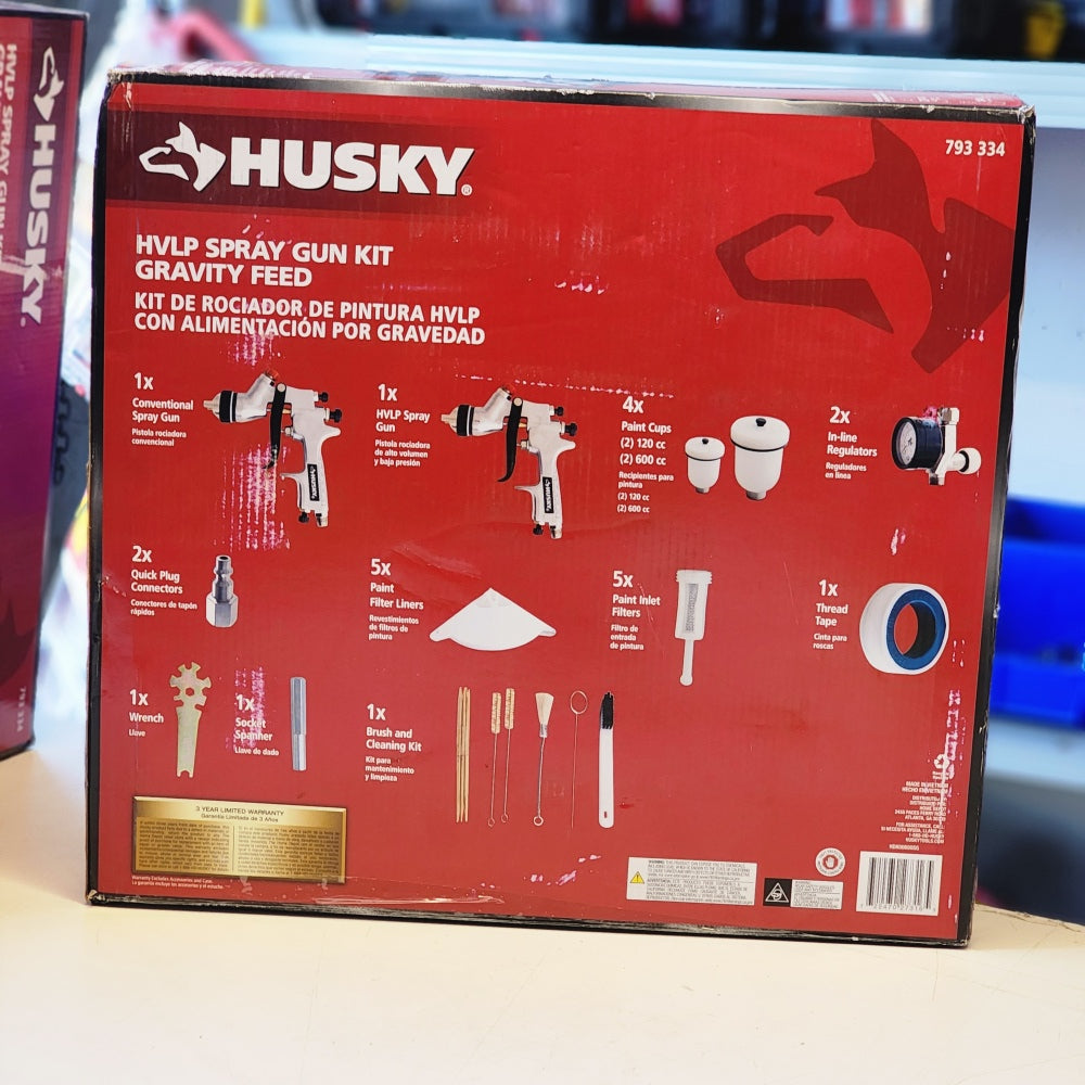 HVLP Gravity Feed Spray Gun Kit