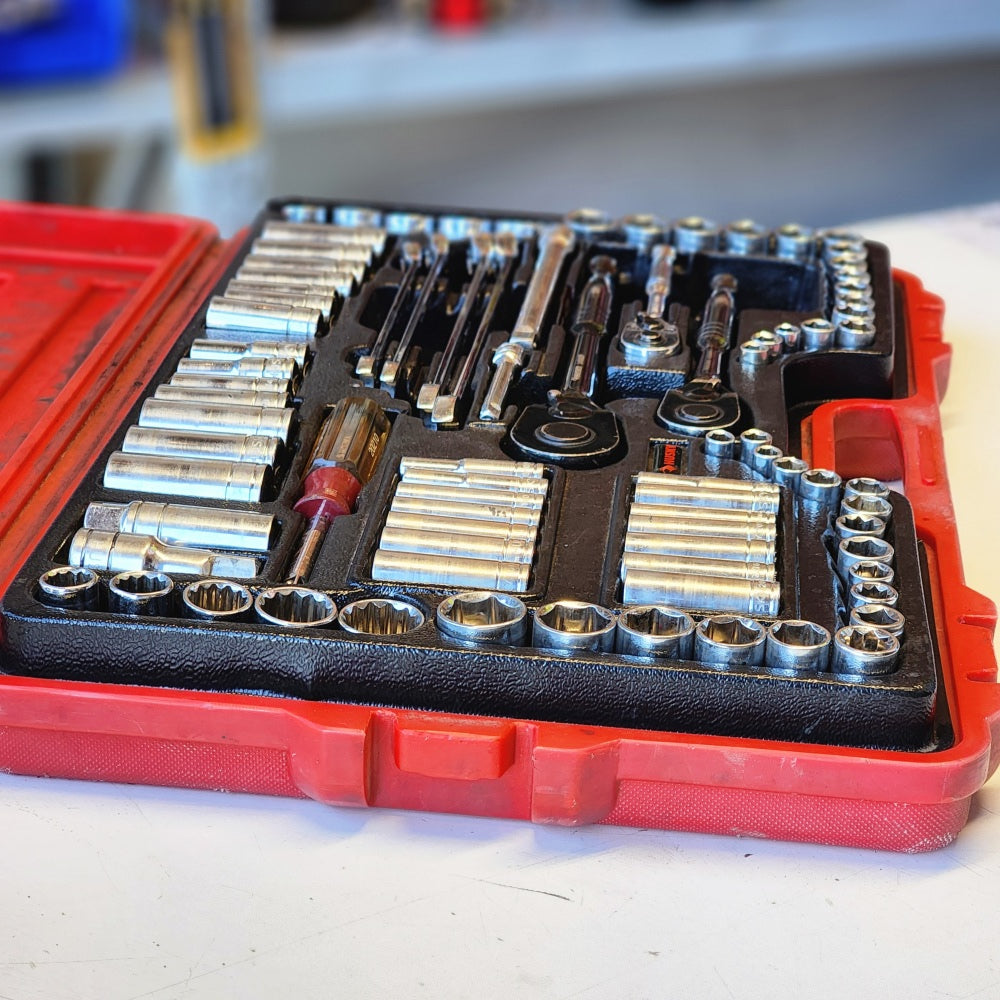 149 PC Mechanic Set 1/4,3/8,1/2
