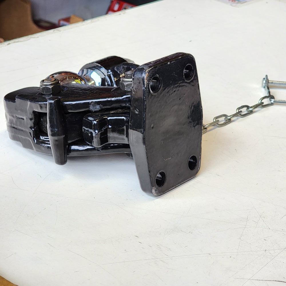 Pintle Hook With 2-5/16in. Hitch Ball, Bolt-on, 16,000