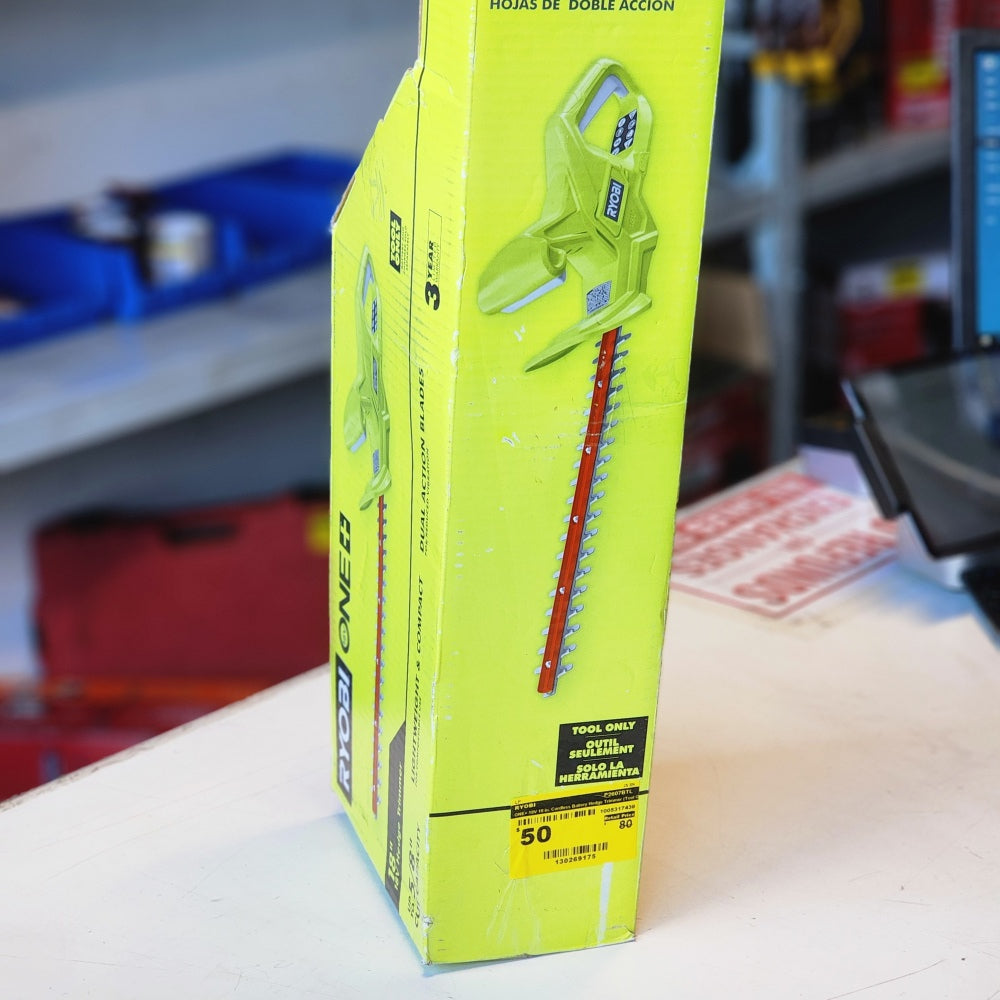 ONE + 18V 18in Cordless Battery Hedge Trimmer (Tool Only)