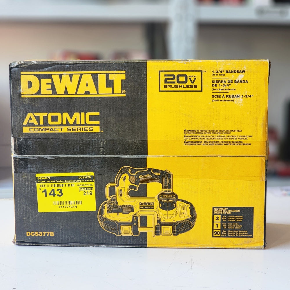 Atomic 20V MAX Cordless Brushless Compact 1-3/4 in.