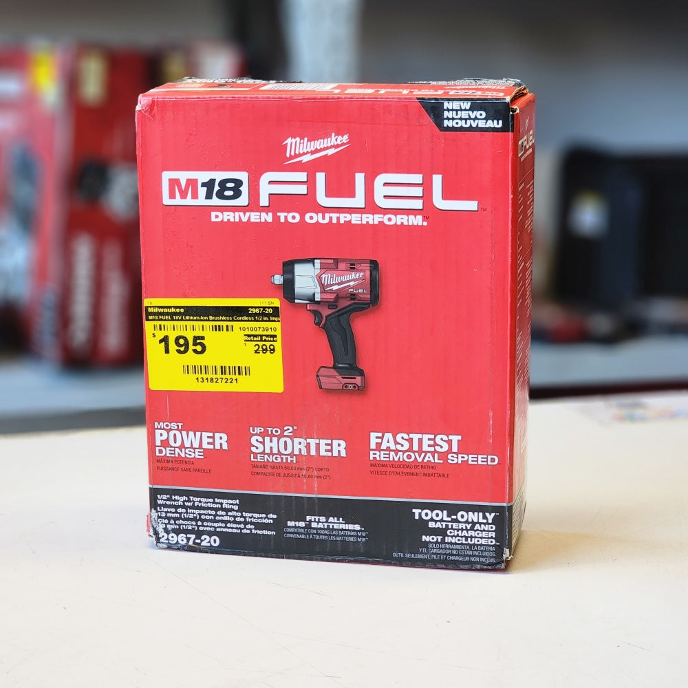 M18 Fuel 18V Lithium-ion Brushless Cordless 1/2 in.