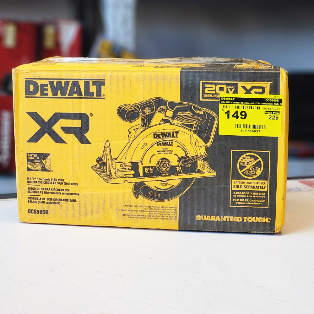 20V MAX Cordless Brushless 6-1/2 in. Sidewinder