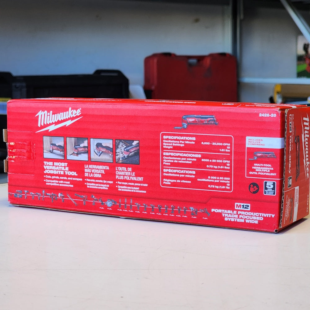 M12 12V Lithium-ion Cordless Oscillating Multi-Tool