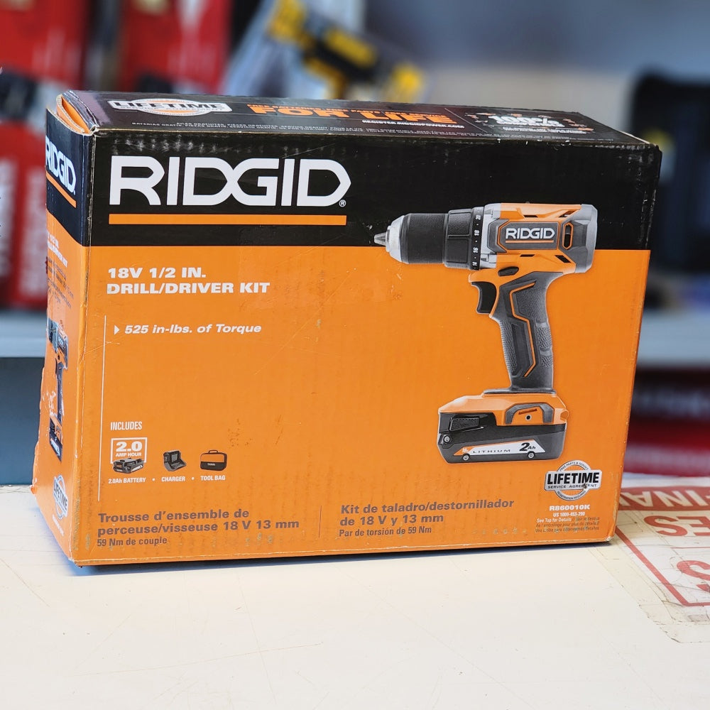 18V 1/2 in. Drill / Driver Kit