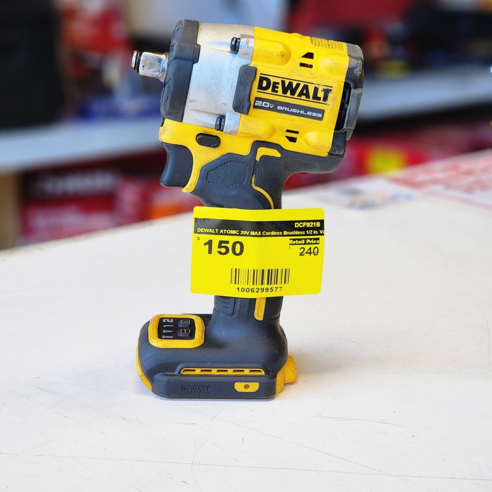 Atomic 20V Max Cordless Brushless 1/2 in.