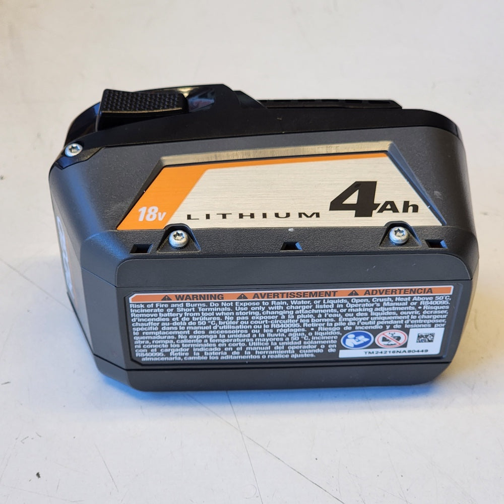18V Lithium-ion 4.0 Ah Battery