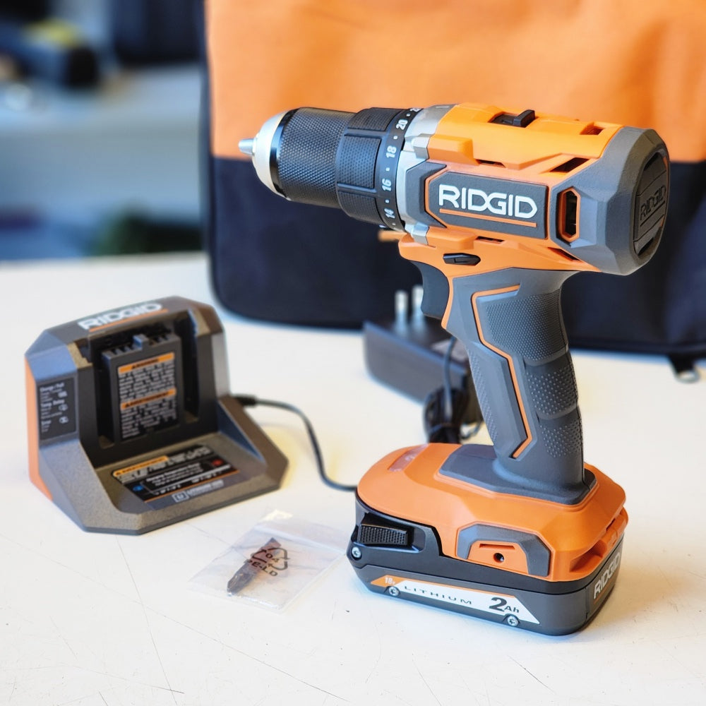 18V Cordless 1/2 in. Drill/Driver Kit With 2.0 Ah Batter