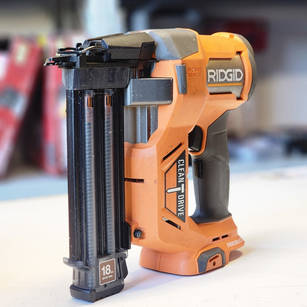 18V Brushless Cordless 18-Gauge 2-1/8 in. Brad Nailer (Tool Only)