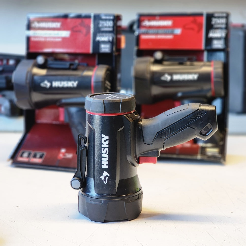 2500 Lumens Dual Power Floating Rechargeable Spotlight