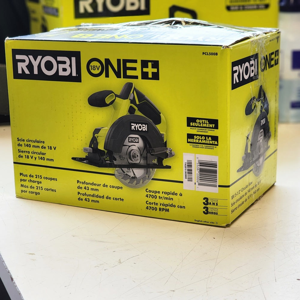 ONE + 18V Cordless 5-1/2 in. Circular Saw (tool Only)
