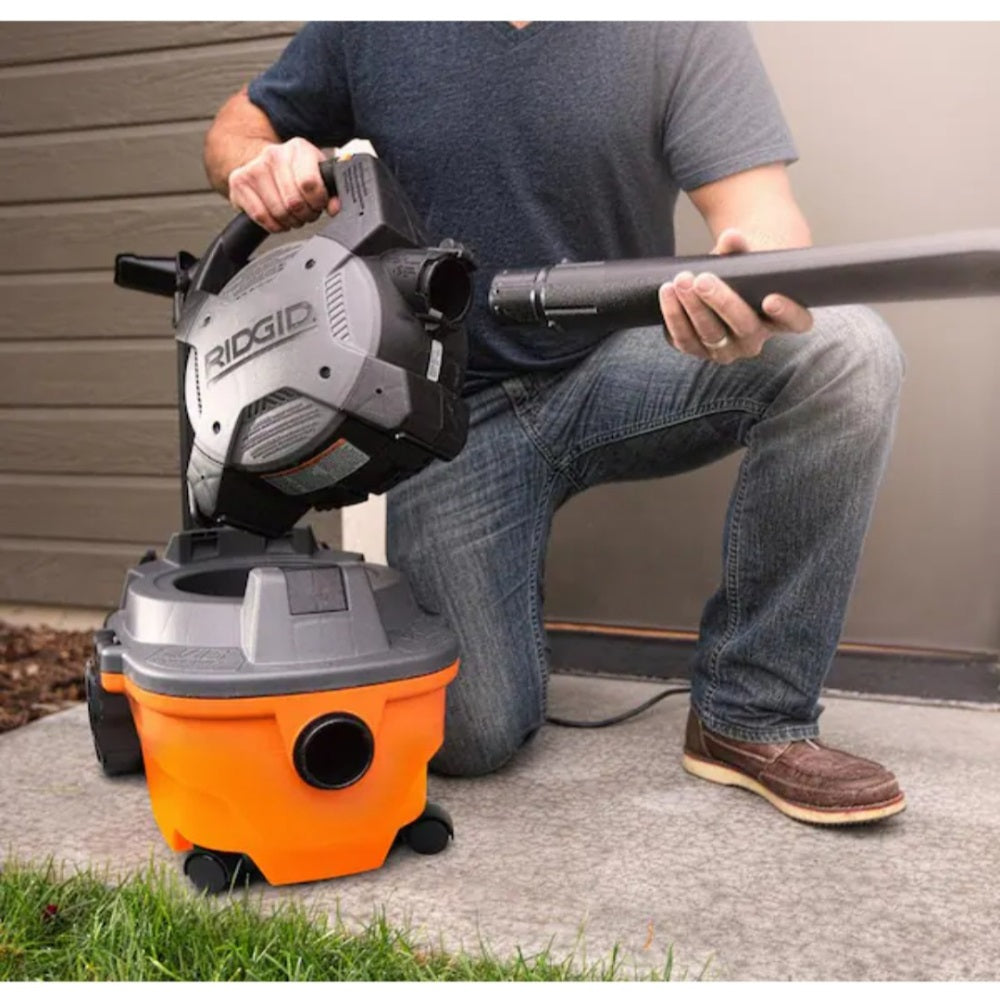 4 Gallon 6.0 Peak HP Shop Vacuum Wet Dry Vacuum Detachable Blower