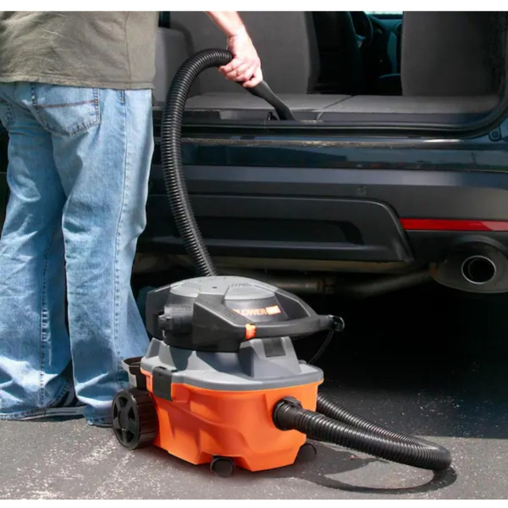 4 Gallon 6.0 Peak HP Shop Vacuum Wet Dry Vacuum Detachable Blower