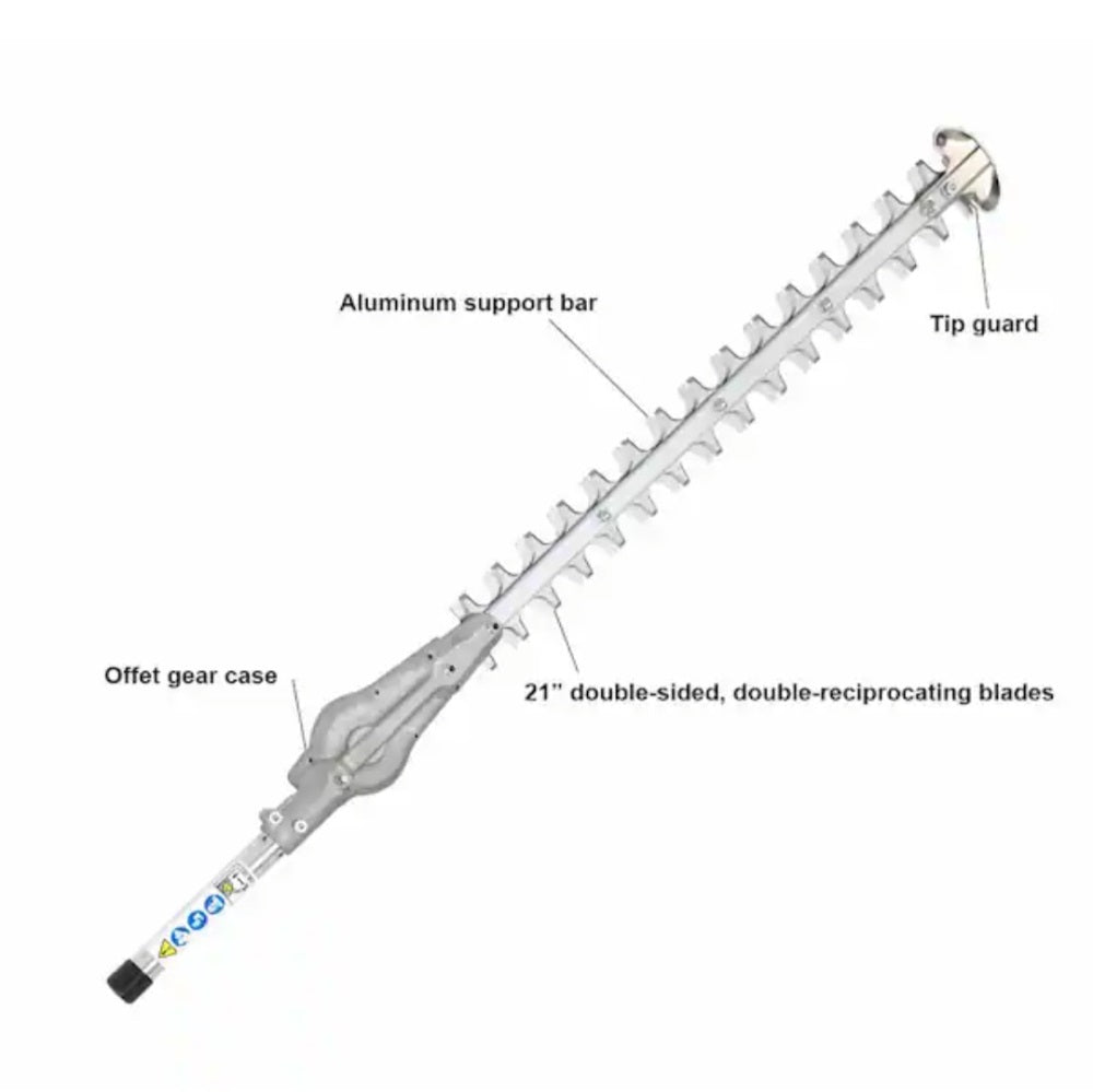 21 in. Mid-Reach Hedge Trimmer Attachment