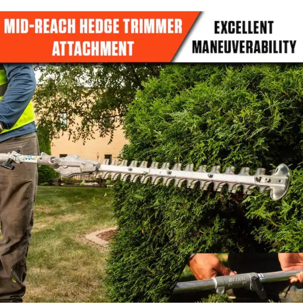 21 in. Mid-Reach Hedge Trimmer Attachment