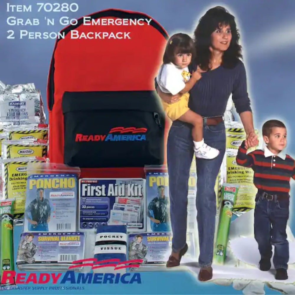 GRAB'N Go Emergency Back pack 2 Per