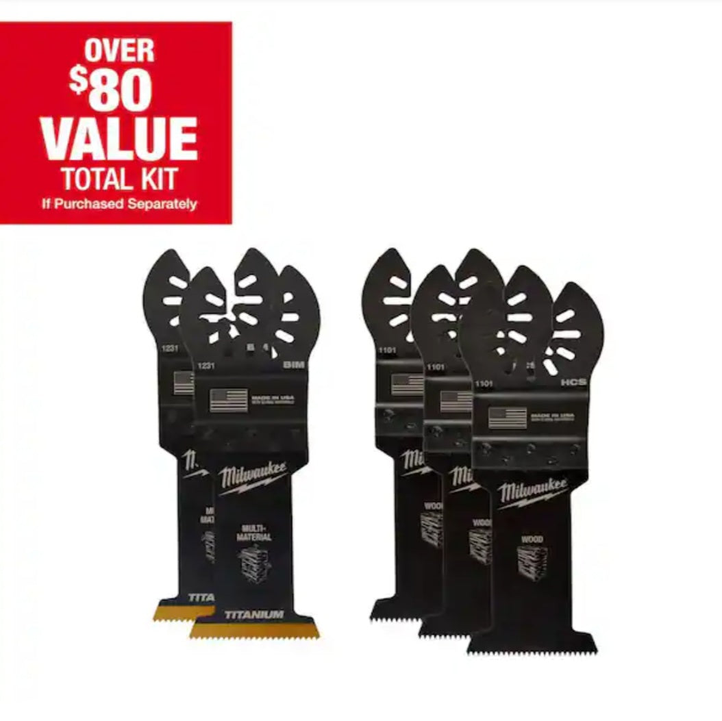 1-3/8 in. Multi-Tool Oscillating Blade Set (5-Piece)