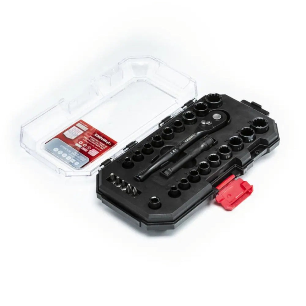 100-Position 1/4 in. Drive Universal Socket Wrench Set