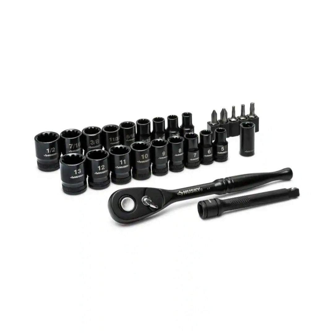 100-Position 1/4 in. Drive Universal Socket Wrench Set