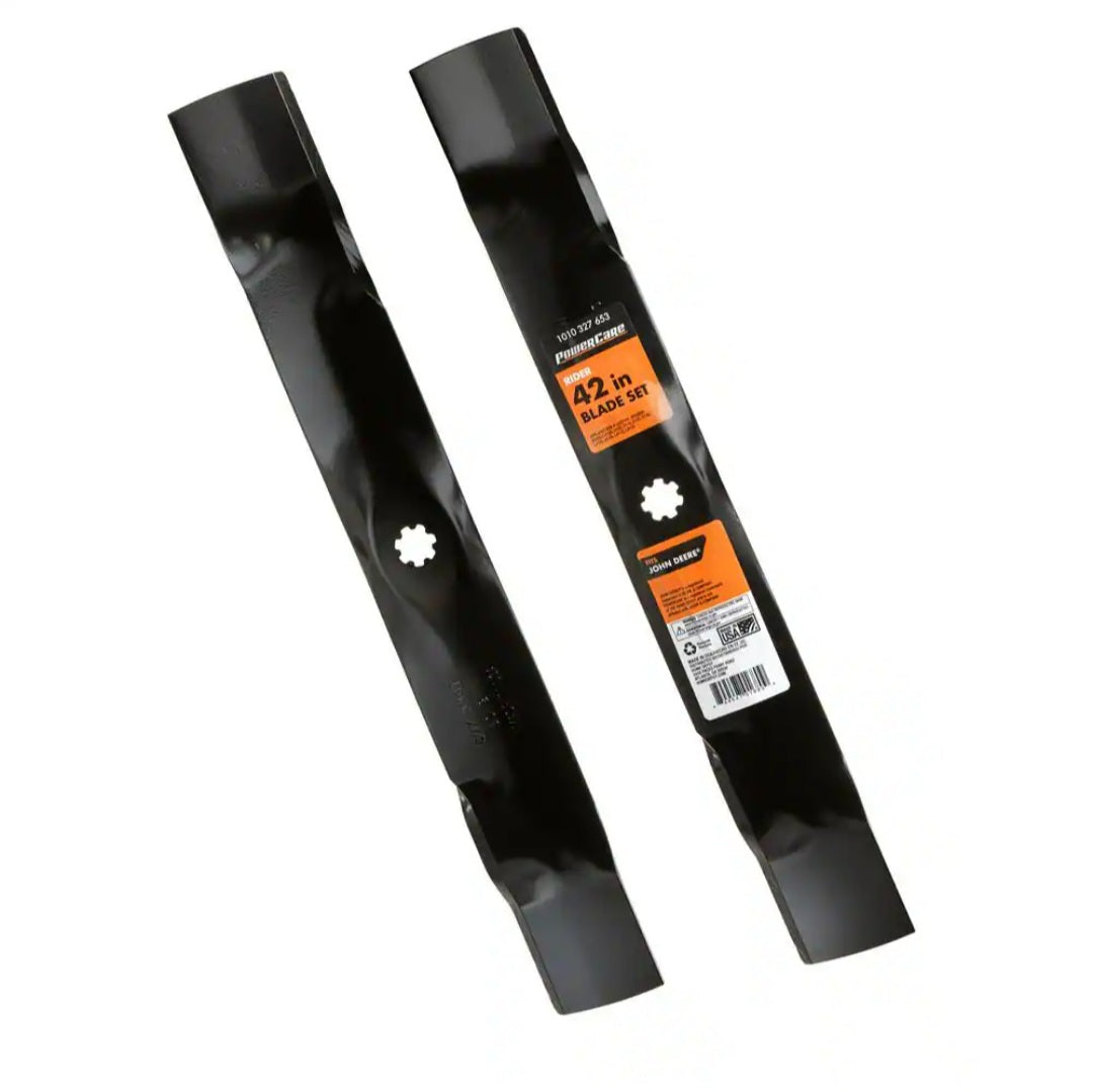 2 Blade Set For 42 in. Cut John Deere Mowers
