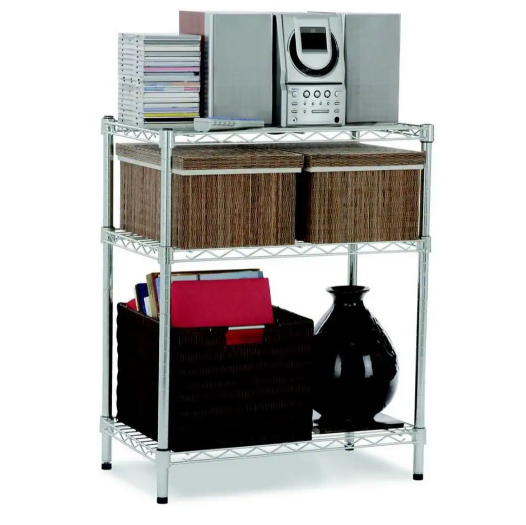 24x30x14 Wire 3 Tier Chrome