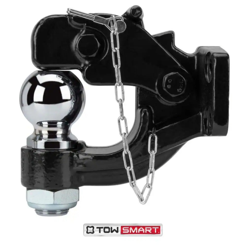 Pintle Hook With 2-5/16 in. Hitch Ball, Bolt-on, 16000
