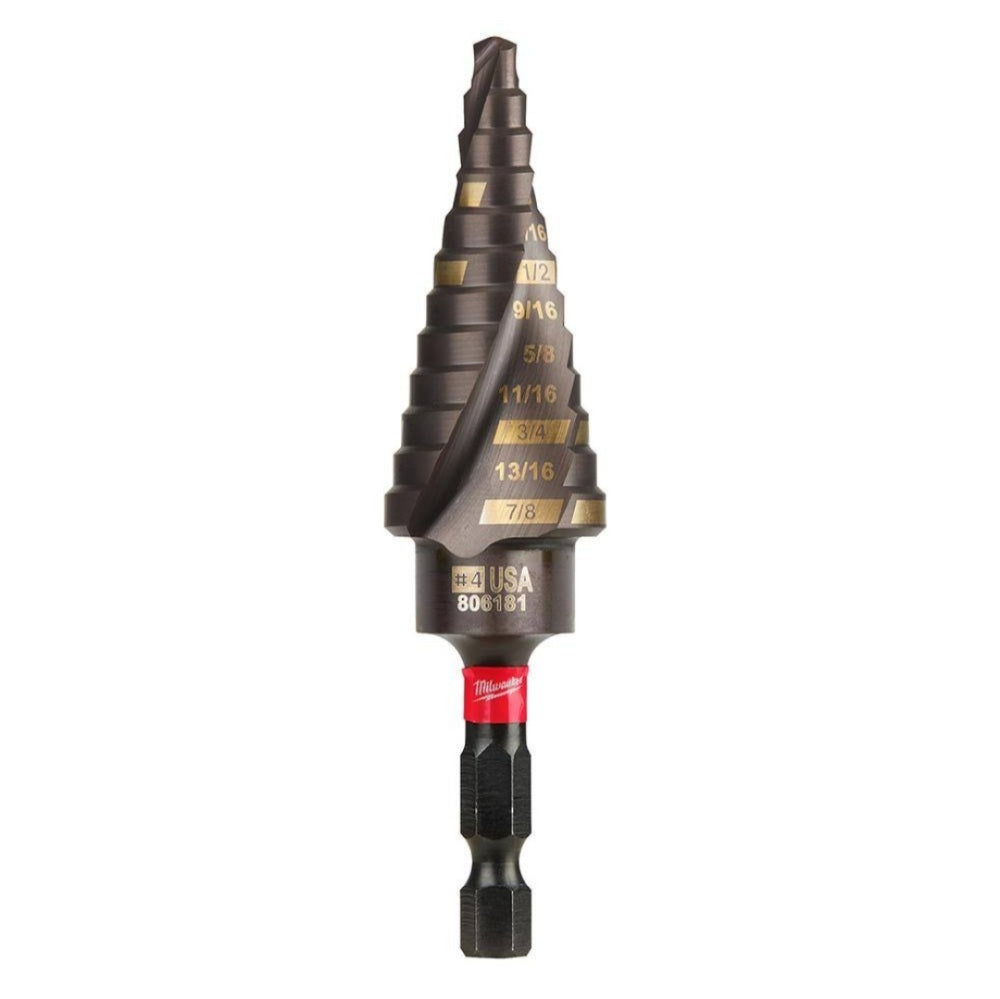 Shockwave 3/16 in - 7/8 in #4 Impact-Rated Titanium