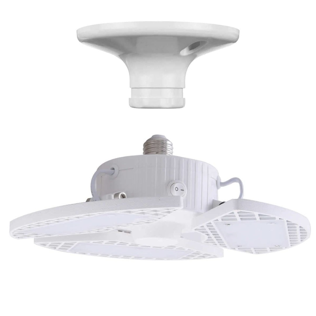 3-Panel Garage Light 2 Pack