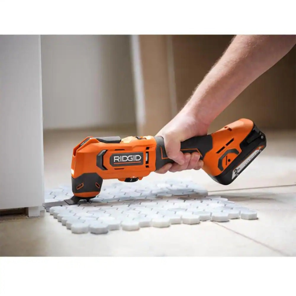 18V Cordless Oscillating Multi-Tool with 2.0 Ah Battery