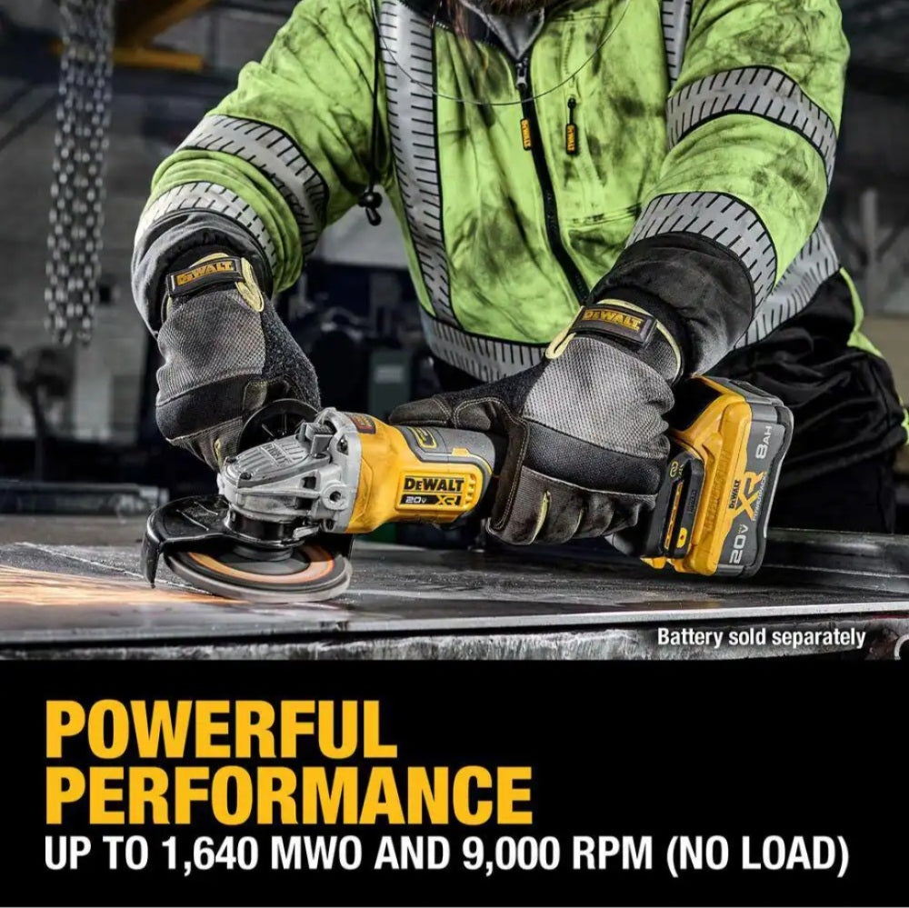 20V XR Cordless 4-1/2. in. to 5in. Variable Speed Angle